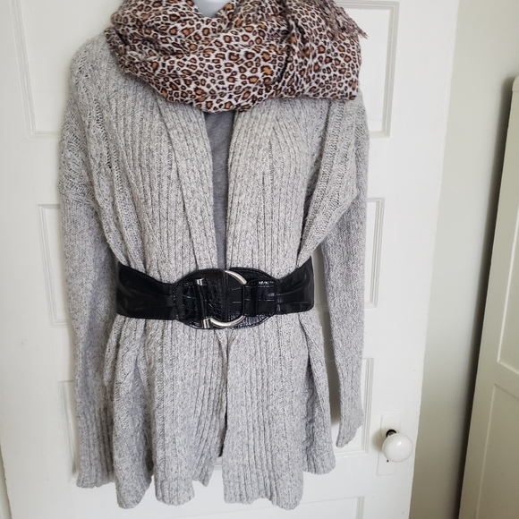 ANIMAL LEOPARD PPRINT LONG SCARF WRAP SHOULDER COVER COTTON* O/S - Picture 10 of 10